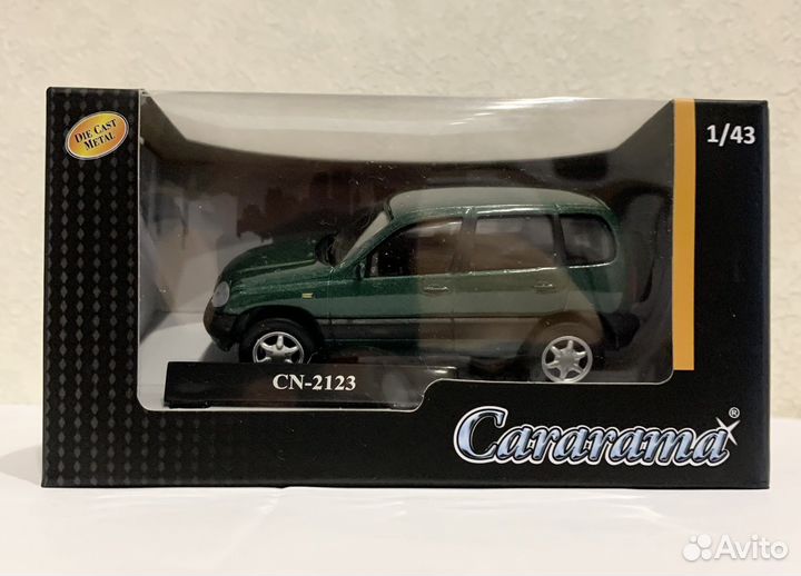 Niva chevrolet. 1:43. Cararama