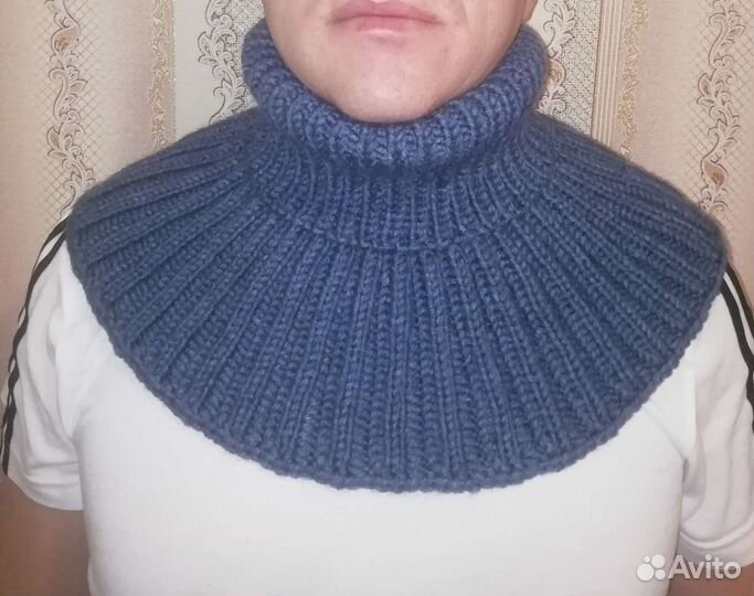 Снуд, манишка мужская (ручной работы)