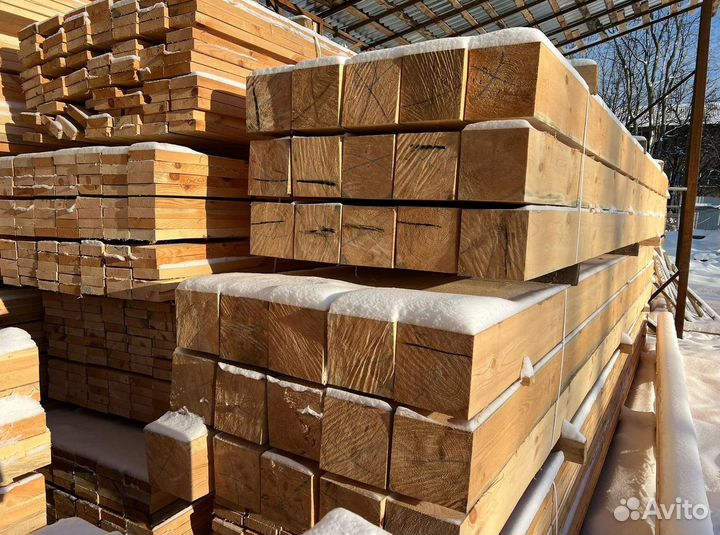 Доска обрезная 50х100х6000мм от производителя