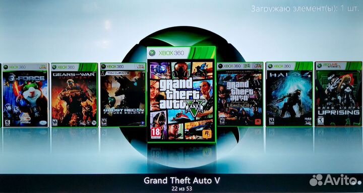 Xbox 360 slim freeboot + много игр