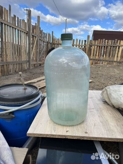 Бутыль стекло 20 литров