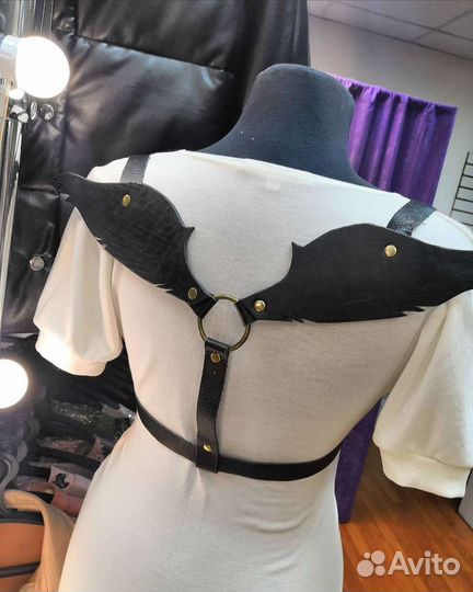 Портупея натуральная кожа