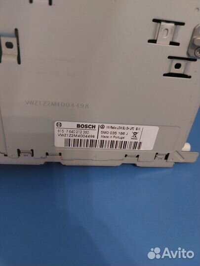 Аудиомагнитола RCD-310 + рамка VW Tiguan Mk 1 рест