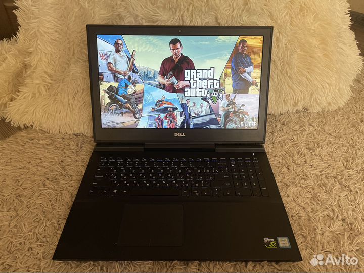 Игровой Ноутбук Dell gtx1050ti / i7/ 16гб