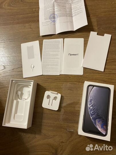 Коробка iPhone XR оригинал
