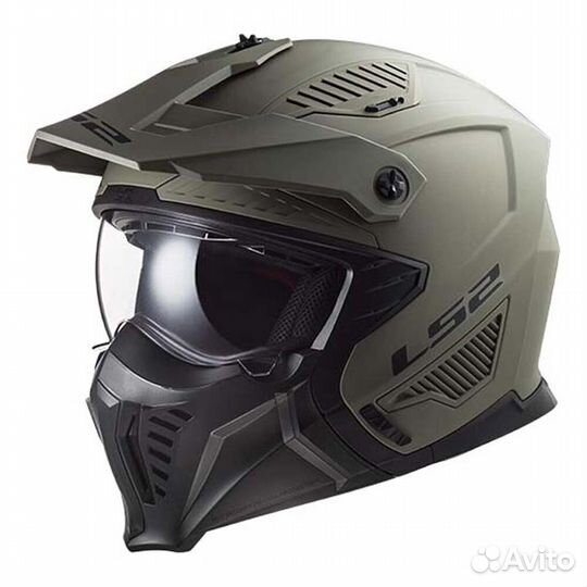 LS2 OF606 Drifter Solid convertible helmet matt sa