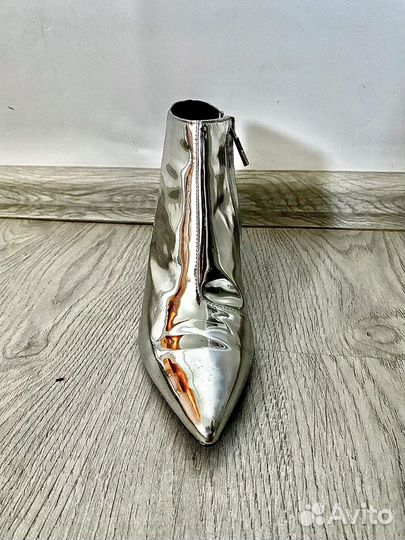 Ботильоны zara 37 размер оригинал