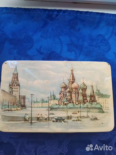 Жестяная шкатулка СССР