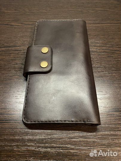 Портмоне из натуральной кожи ручная работа