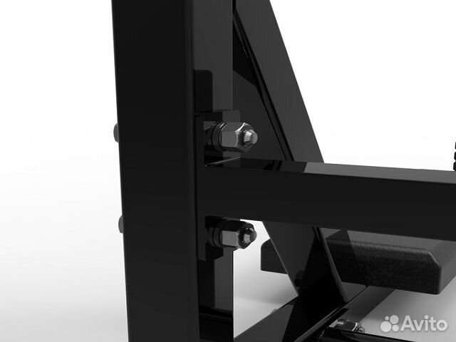 Турник-Брусья-Пресс 3в1 урал черный