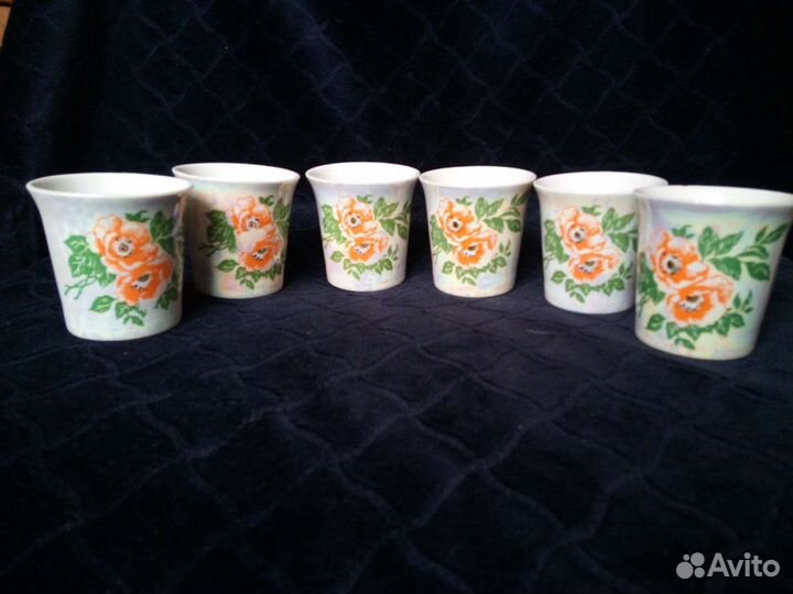 Стопки Перламутр Винтаж СССР