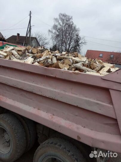 Дрова колотые,берёза,дуб, ясень