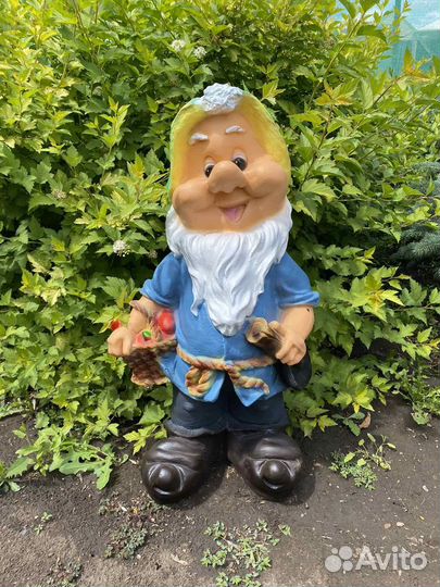 Садовые фигуры из полистоуна Гномы