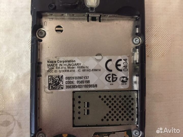Телефон nokia 6600s-1c