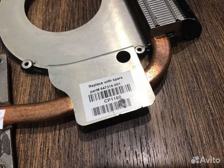 Радиатор охлаждения ноутбука HP CQ43