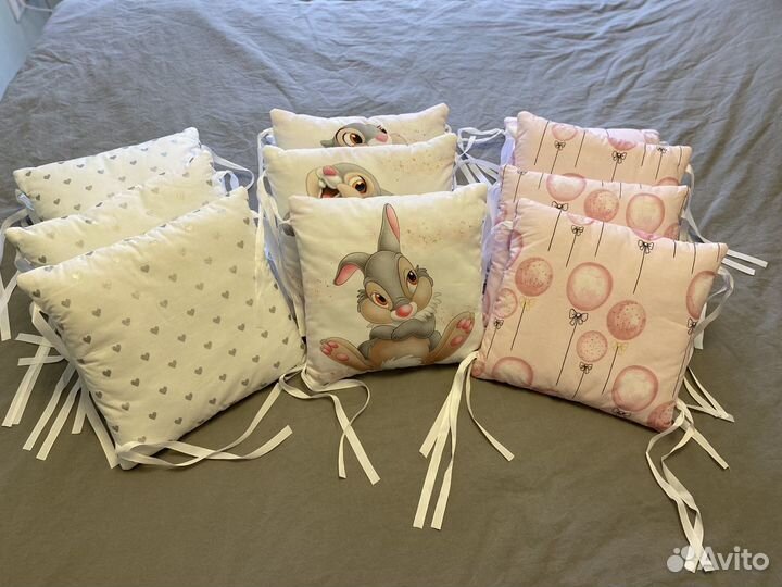 Бортики в детскую кроватку