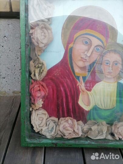 Большая икона Казанская Богородица