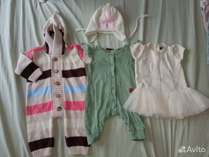 Вещи пакетом на девочку размер 62