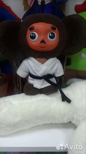 Чебурашка в кимоно оригинал 21 сантиметр звук