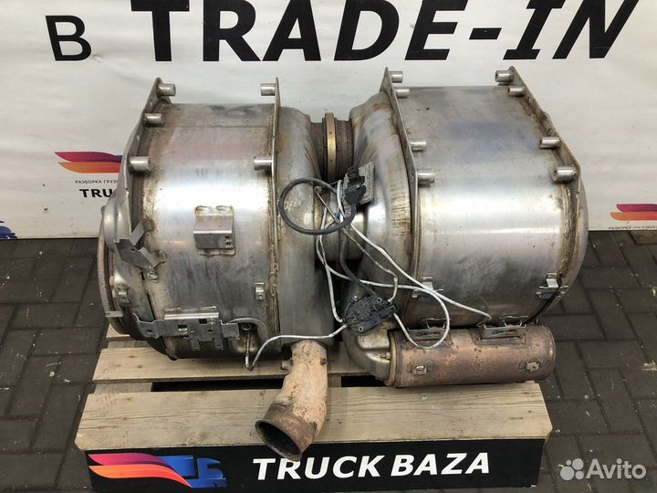 Глушитель основной Daf XF106