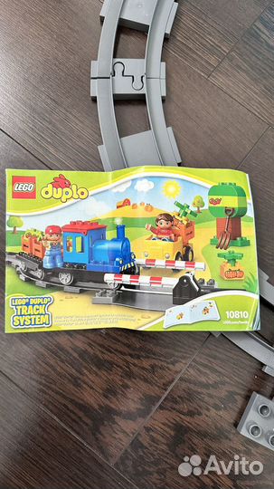 Lego duplo железная дорога