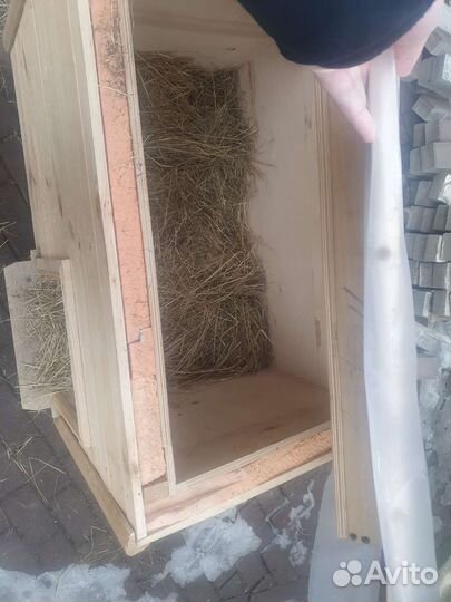 Будка для собаки утепленная