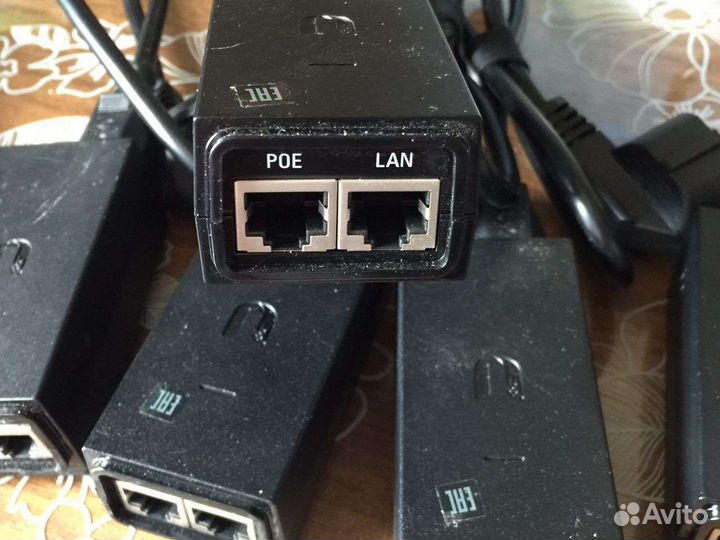 Poe питание 24V - 0.5A, блоки питания 12V - 1.5A