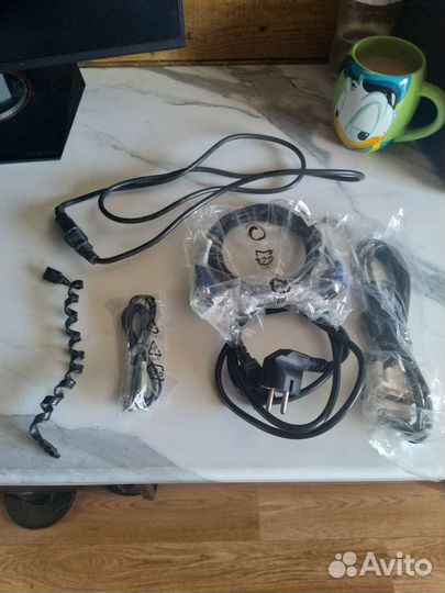 Кабель питания, VGA, DVI-D, hdmi, SATA, 3,5 jack