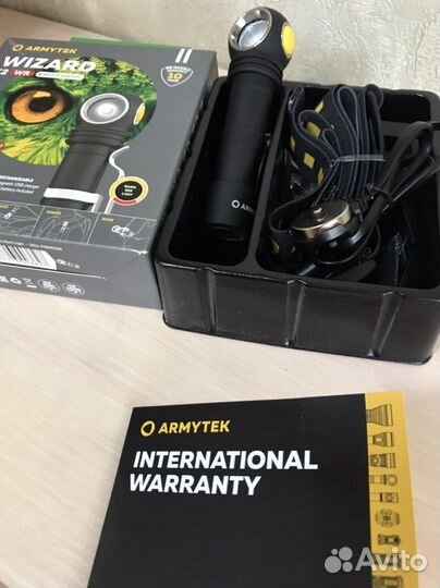 Налобный фонарь armytek wizard c2 wr