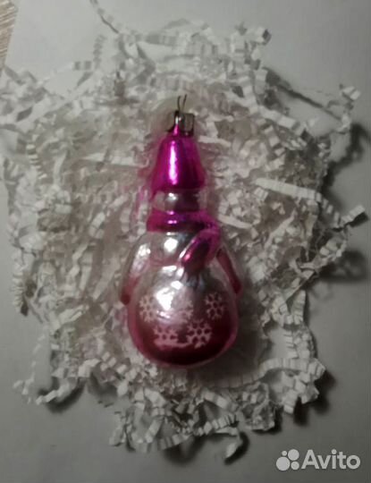 Елочная игрушка СССР