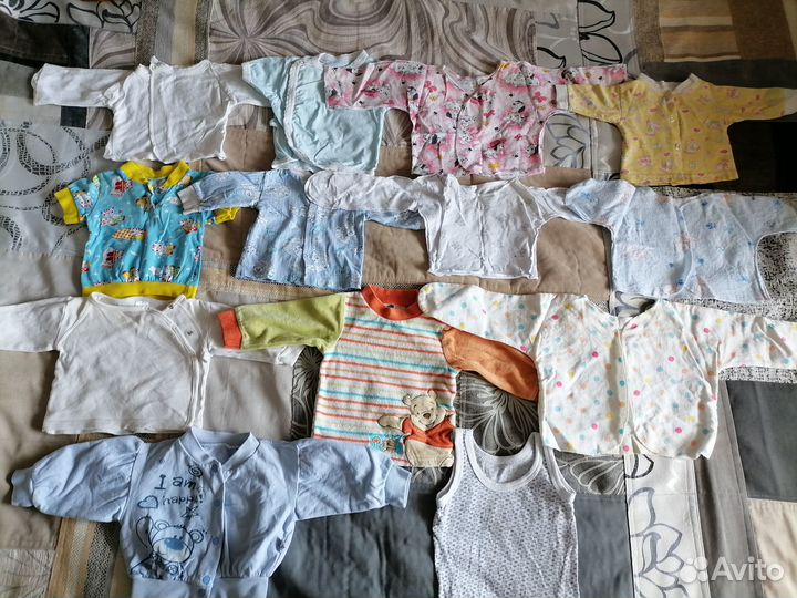 Вещи пакетом 0-9 месяцев