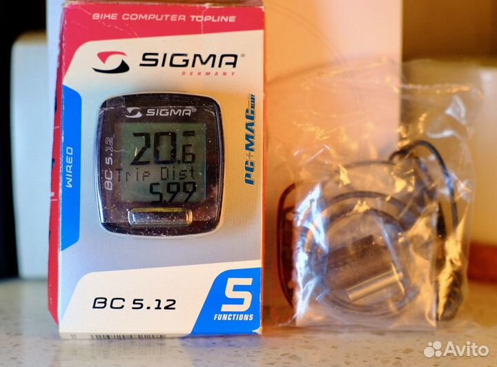 Велокомпьютер sigma Sport BC 5.12