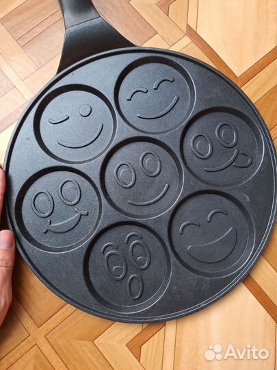 Сковорода смайлики для оладий 26см