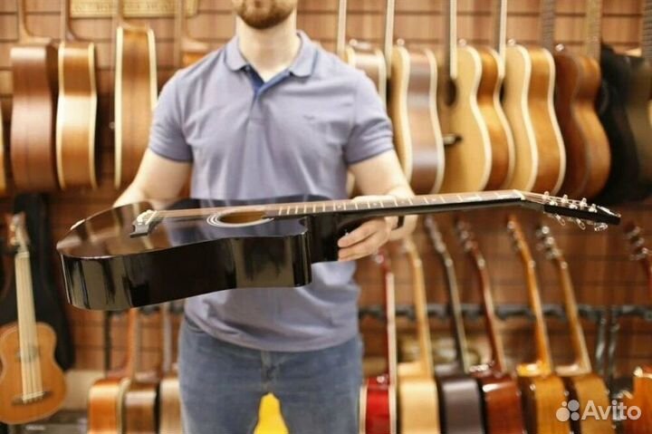 Акустическая гитара новая