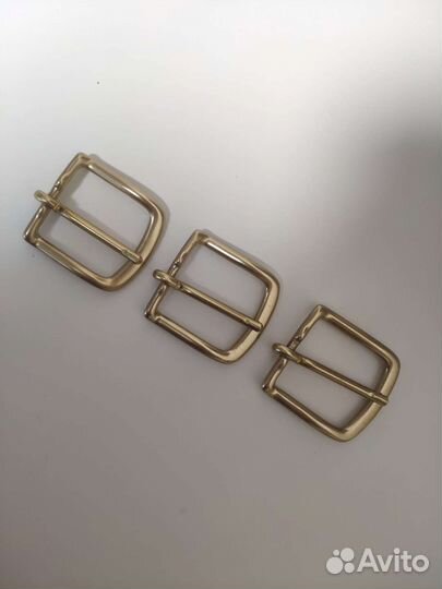 Пряжка для ремня латунь