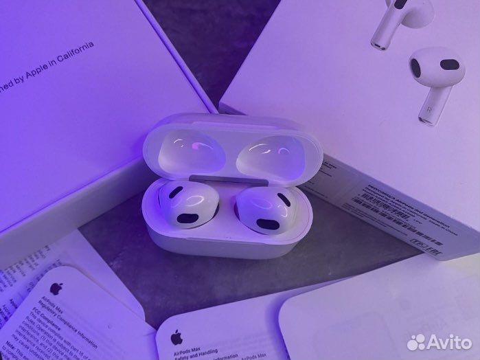 Беспроводные наушники apple airpods 3