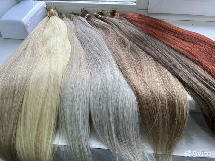 Термоволокно lux (Волосы для афронаращивания)