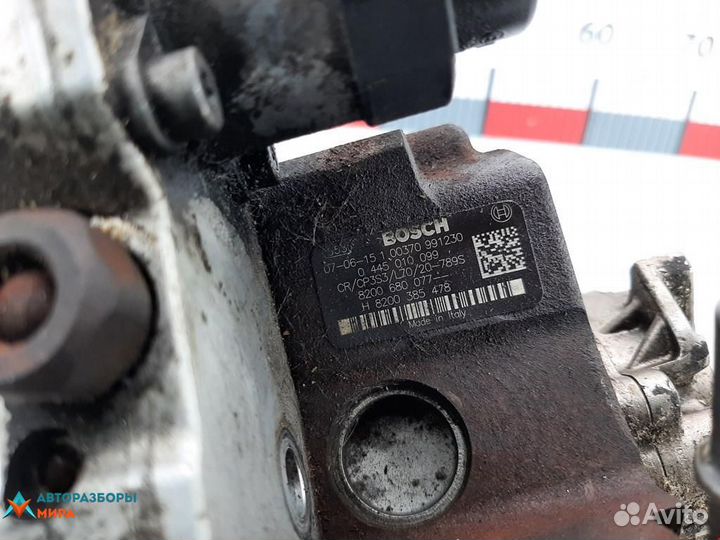 Тнвд Renault Trafic 2 рест. 2007 8200803375