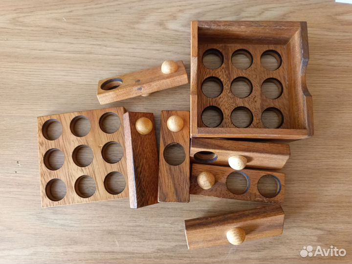 Деревянные головоломки