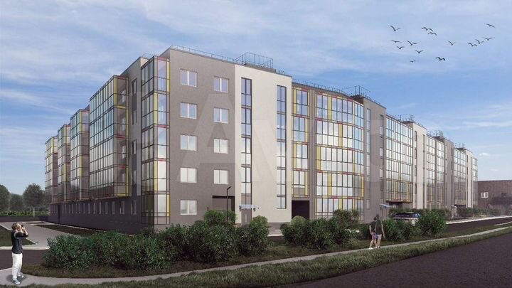 Квартира-студия, 32,6 м², 2/5 эт.