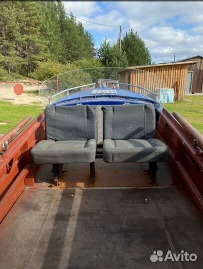 Лодка, мотор, прицеп