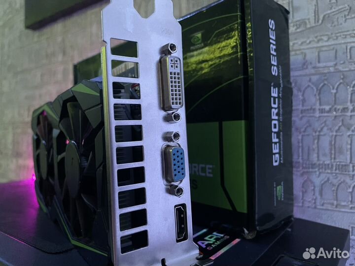 Видеокарта gtx 1050 ti 4gb nvidia