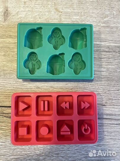 Формочки силиконовые для льда, мыла, шоколада