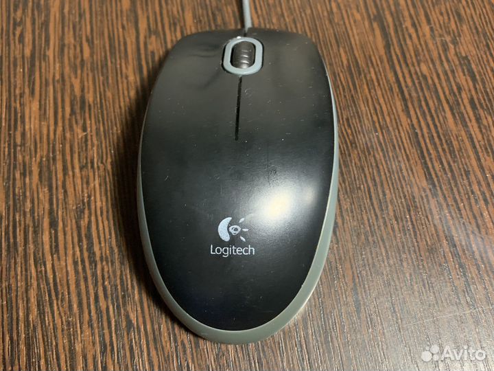 Мышь logitech b100 Черная