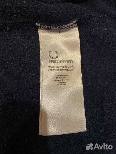 Олимпийка Fred Perry Оригинал