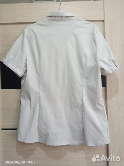 Блузка белая