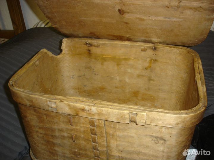 Сундук - короб лубяной