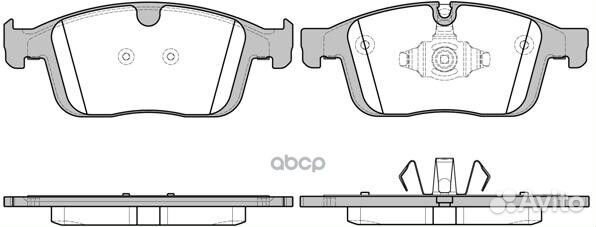 Колодки тормозные 168900 Remsa
