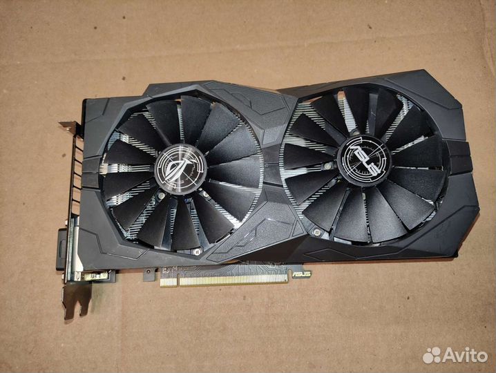 Видеокарта Asus Strix RX570 8Gb