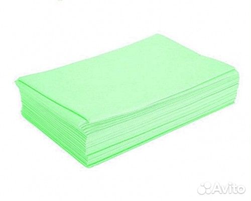 Одноразовые простыни цветные